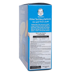 Bánh gạo ăn dặm Gerber vị xoài, mâm xôi /dâu, táo, cải bó xôi /chuối, đào 48g
