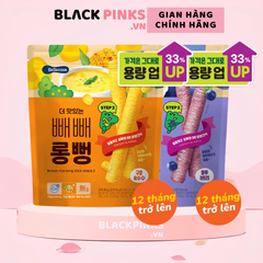 Bánh gạo lứt thanh dài Bebecook vị bắp nướng /việt quất 30g dành cho bé trên 12 tháng tuổi