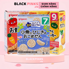 Bánh gạo Pigeon nhiều vị 25g dành cho bé từ 7 tháng tuổi