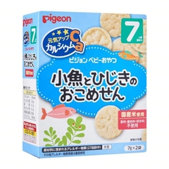 Bánh gạo Pigeon nhiều vị 25g dành cho bé từ 7 tháng tuổi