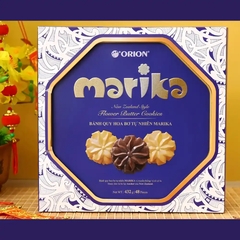 Bánh quy hoa bơ tự nhiên Marika 432g (48 bánh)