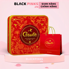 Bánh quy mè giòn Goute hộp thiếc Solo 475.2g (12 gói)