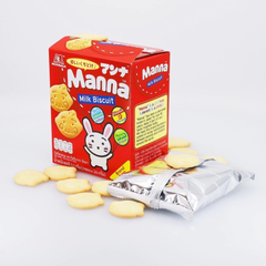 Bánh quy sữa Morinaga Manna vị sữa 52g dành cho bé trên 6 tháng tuổi
