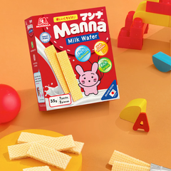Bánh xốp sữa Morinaga Manna vị sữa 35g dành cho bé trên 7 tháng tuổi