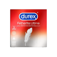 Bao cao su Durex Fetherlite siêu mỏng size 52.5mm (hộp 3) & (hộp 12)