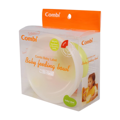 Bát ăn em bé cao cấp Combi màu cam - 81010/màu xanh - 81240