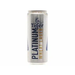 Bia Tiger Platinum Wheat Lager lon 330ml