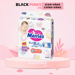 Bỉm/Tã dán, quần Merries cộng miếng nội địa Nhật đủ size cho bé