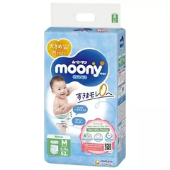Bỉm/Tã dán, quần Moony xanh tiêu chuẩn đủ size cho bé
