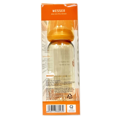 Bình ống hút wesser PPSU cổ hẹp 250ml