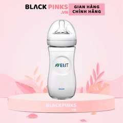 Bình sữa mô phỏng tự nhiên mới hiệu Philips Avent cho trẻ từ 0 - 6 tháng tuổi (330ml - đơn/đôi)