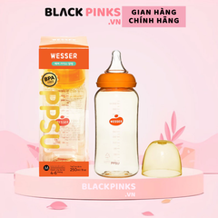 Bình sữa Wesser PPSU cổ hẹp 60ml/ 1400ml/ 250ml