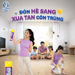 Bình xịt ruồi muỗi côn trùng Lion King chai 600ml