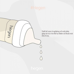 Bộ 2 núm ti Hegen cổ rộng size Extract Flow/S/M/L/Y cut