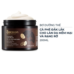 Bơ dưỡng thể Cocoon chiết xuất cà phê Đắk Lắk 200ml