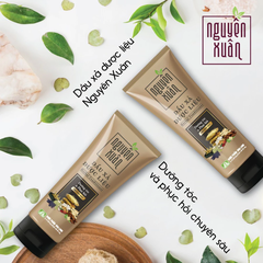 Bộ gội xả Nguyên Xuân dưỡng tóc mềm mượt 660ml + 180ml