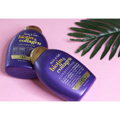 Bộ gội xả OGX Biotin & Collagen làm dày tóc 2x385ml