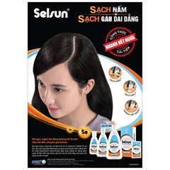 Bộ gội xả Selsun ngăn gàu & giảm ngứa da đầu 50ml + 100ml