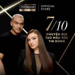 Bộ gội xả TRESemmé Keratin vào nếp suôn mượt 640g + 620g