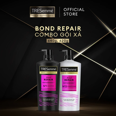 Bộ gội xả TRESemmé ngăn gãy rụng tóc 640g + 620g