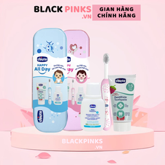 Bộ Kit Chicco Happy All Day cá xanh /hình bướm hoa