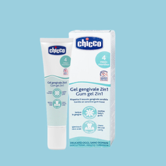 Bộ rơ lưỡi và Gel bôi lợi cho bé mọc răng Chicco
