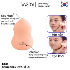 Bông phấn ướt Vacosi hồ lô BP06 (1 cái)