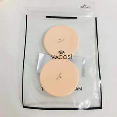 Bông phấn ướt Vacosi tròn nhỏ BP03 (bịch 2 cái)