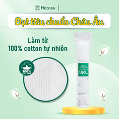 Bông tẩy trang Hotosu cao cấp 150 miếng
