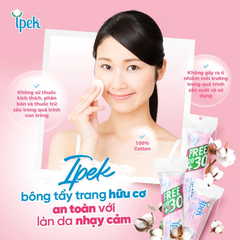 Bông tẩy trang Ipek 150 miếng