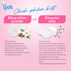 Bông tẩy trang Ipek 150 miếng