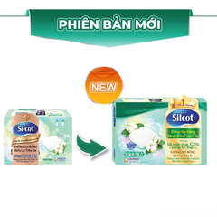Bông tẩy trang Silcot cao cấp hộp 66 miếng