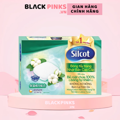 Bông tẩy trang Silcot cao cấp hộp 66 miếng