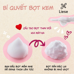 Bọt kem nhuộm tóc Liese màu nâu kẹo ngọt 180ml