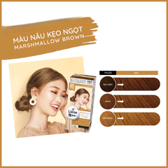 Bọt kem nhuộm tóc Liese màu nâu kẹo ngọt 180ml