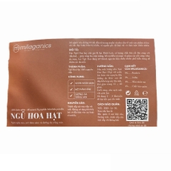 Bột Ngũ Hoa Hạt Milaganics làm dịu da, ngăn ngừa mụn 100g