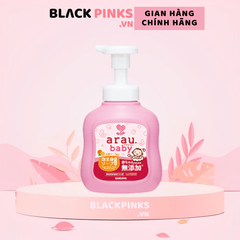 Bọt tắm gội thảo mộc Arau Baby - chai 450ml