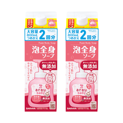 Bọt tắm gội thảo mộc Arau Baby - hộp 800ml