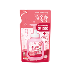 Bọt tắm gội thảo mộc Arau Baby - túi 400ml