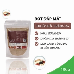 Bột thuốc Bắc Milaganics dưỡng sáng da 100g