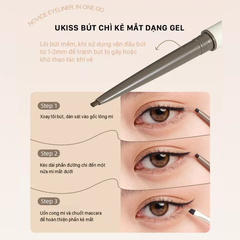 Bút gel kẻ mắt Ukiss 60mg (nhiều màu)