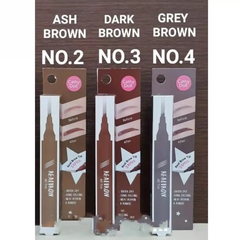 Bút kẻ chân mày Cathy Doll dạng sợi - 02 Ash Brown/03 Dark Brown/04 Grey Brown 2g