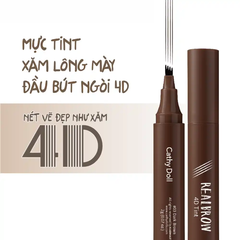 Bút kẻ chân mày Cathy Doll dạng sợi - 02 Ash Brown/03 Dark Brown/04 Grey Brown 2g