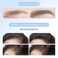 Bút kẻ lông mày Ukiss 0.5cm (nhiều màu)