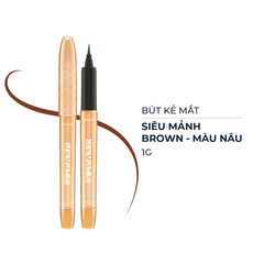 Bút kẻ mắt Lemonade Supertiger siêu mảnh- Black màu đen/Brown màu nâu 1g