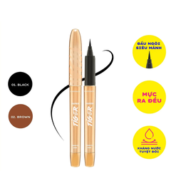 Bút kẻ mắt Lemonade Supertiger siêu mảnh- Black màu đen/Brown màu nâu 1g