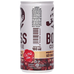 Cà phê sữa Boss 180ml