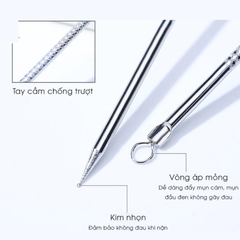 Cây nặn mụn Vacosi 2 đầu NM01