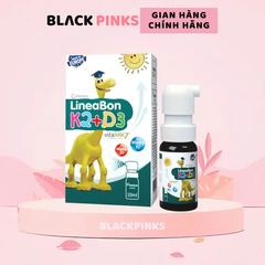 Chai xịt Lineabon D3 + K2 Spray hỗ trợ hệ xương và răng chắc khỏe cho bé chai 10ml