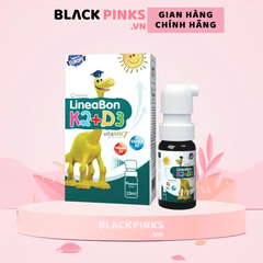 Chai xịt Lineabon D3 + K2 Spray hỗ trợ hệ xương và răng chắc khỏe cho bé chai 10ml